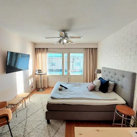 Apartamento Cozy Studio, Free Parking, Near Center, Wifi, Smart Tv
