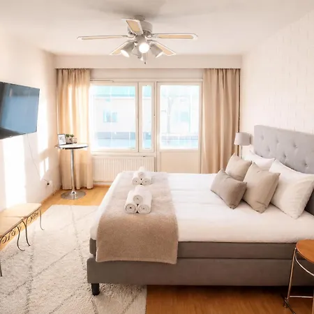 Cozy Studio, Free Parking, Near Center, Wifi, Smart Tv Pori