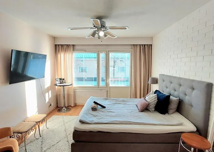 Appartement Cozy Studio, Free Parking, Near Center, Wifi, Smart Tv