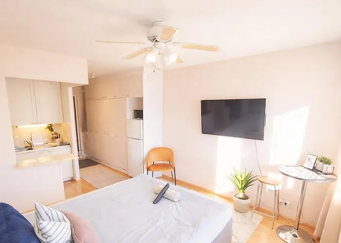 Cozy Studio, Free Parking, Near Center, Wifi, Smart Tv Appartement Pori